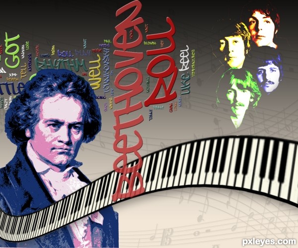 Creation of Roll Over......Beethoven: Final Result